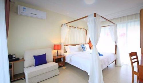Habitación doble, vistas al mar