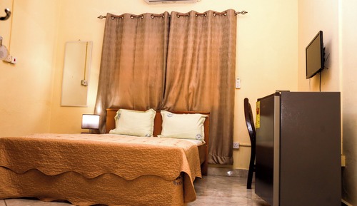 Habitación individual básica, 1 cama doble