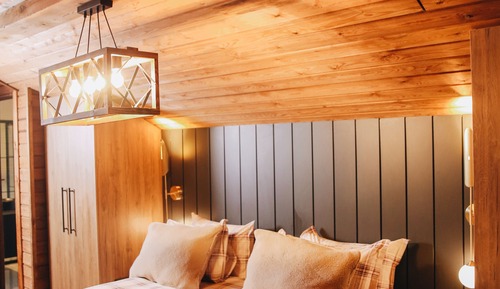 Chalet de lujo, 2 habitaciones, en la zona del jardín (5 Pax)