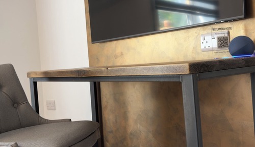 Estudio superior, 1 cama doble, cocina básica