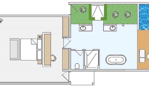 Villa, piscina privada (Beach, Single Use)