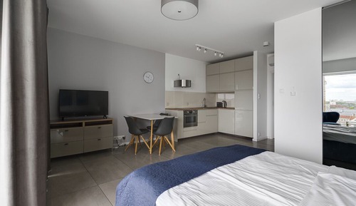 Suite estudio Confort, 1 cama de matrimonio