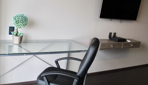 Estudio, 1 cama de matrimonio grande