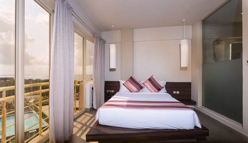 Habitación doble, vistas al mar