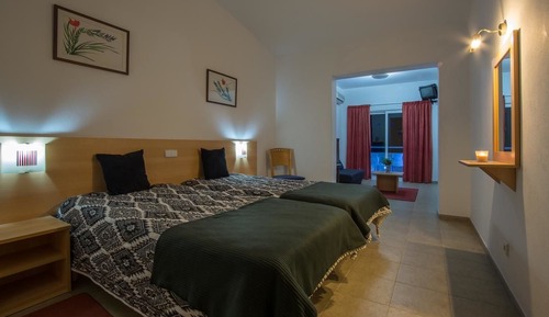 Habitación con 1 cama doble o 2 individuales