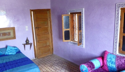 Habitación cuádruple, vistas a la colina
