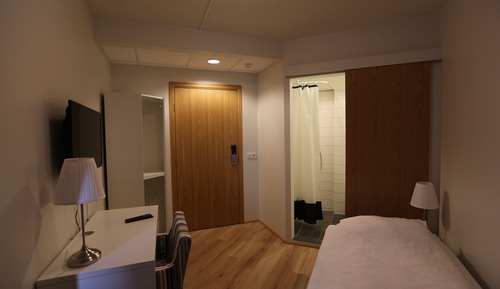Habitación individual, baño privado