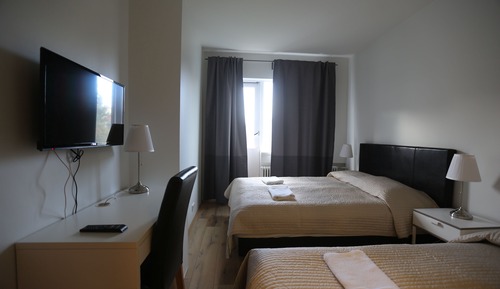 Habitación triple City, baño privado