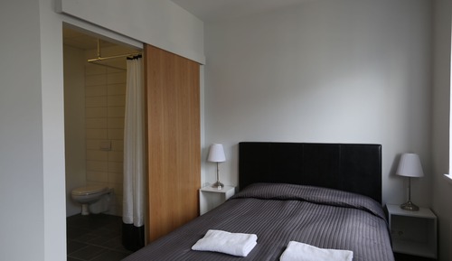 Habitación City doble, baño privado