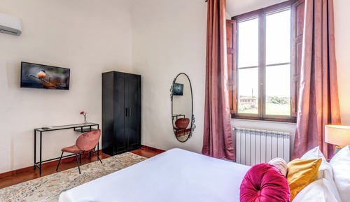Habitación clásica doble, 1 cama de matrimonio (External bathroom)