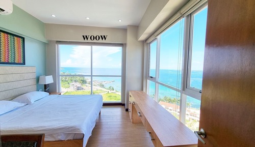 Apartamento exclusivo, 2 habitaciones, vistas al mar, frente a la playa