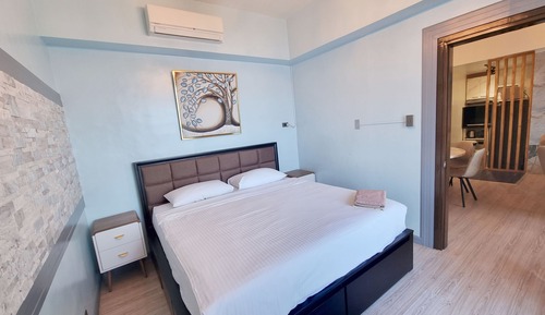 Apartamento Deluxe, 2 habitaciones, vistas al mar, frente a la playa