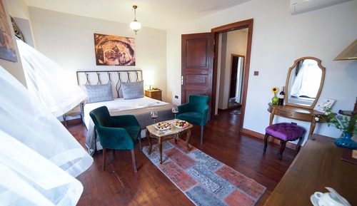 Suite, terraza, vistas a la ciudad