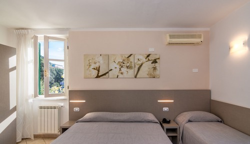 Habitación con 1 cama doble o 2 individuales