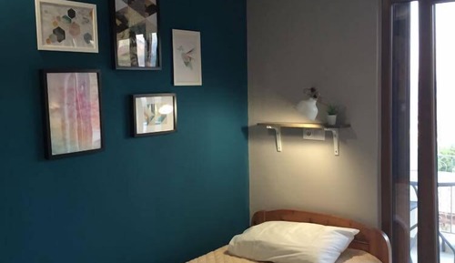 Habitación clásica con 1 cama doble o 2 individuales, balcón (Leska)