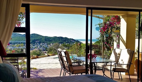 Habitación estándar con 1 cama doble o 2 individuales, vistas al mar