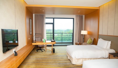 Habitación estándar, 2 camas individuales, vistas al jardín
