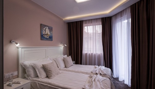 Habitación estándar doble, balcón
