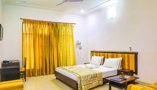 Habitación Premium doble, 1 cama doble, frigorífico, vistas al complejo turístico
