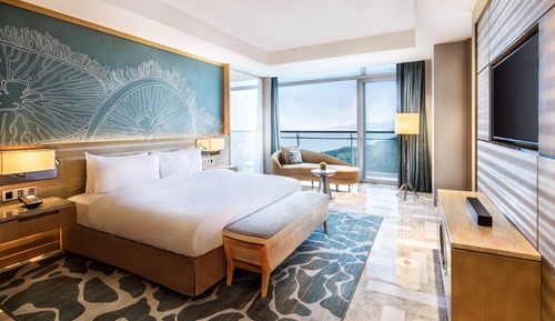 Habitación Club, 1 cama de matrimonio grande, vistas al mar (Imperial)