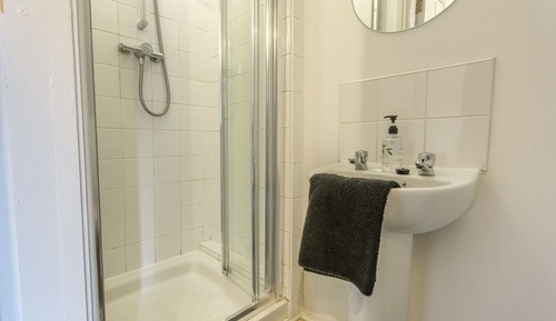 Habitación doble, baño privado