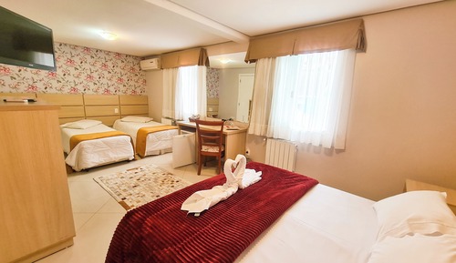 Habitación cuádruple Deluxe