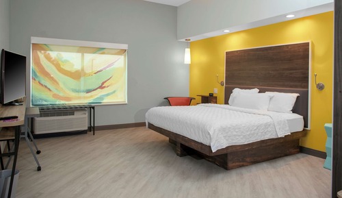 Habitación, 1 cama de matrimonio grande, accesible para personas con discapacidad, bañera