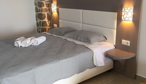 Habitación, frente a la playa