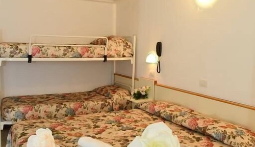 Habitación cuádruple, vistas al mar