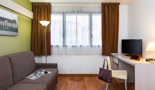 Estudio, 1 cama doble con sofá cama