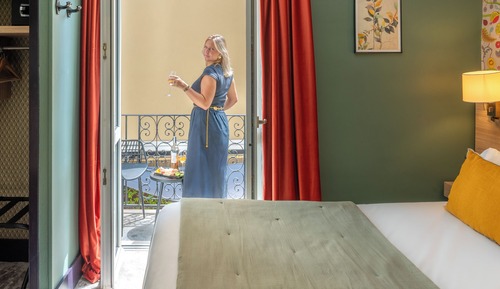 Chambre Double Supérieure 12m² avec Balcon