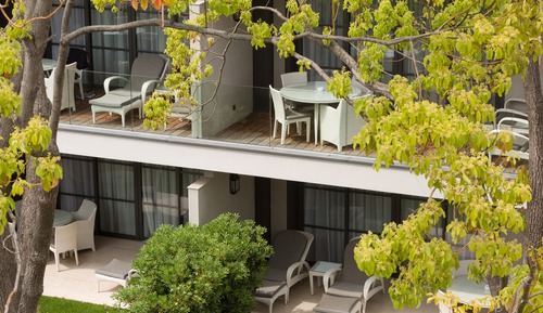 Suite, terraza (Prestige Suite Jacuzzi)
