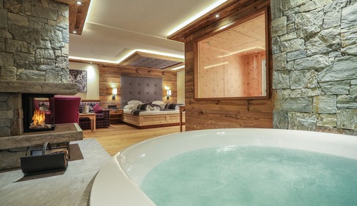 Suite de lujo, sauna (Wellness)