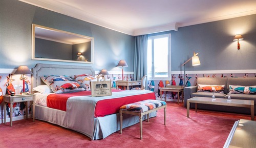 Habitación ejecutiva, 1 cama de matrimonio grande con sofá cama