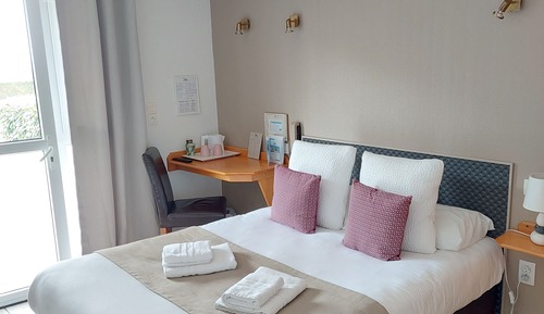 Habitación doble, accesible en silla de ruedas
