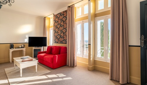 Suite junior, 1 cama de matrimonio con sofá cama