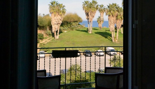 Habitación cuádruple, vistas al mar