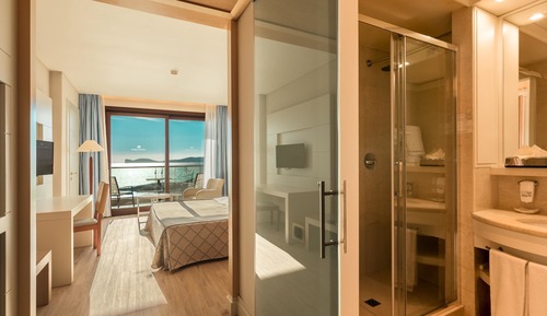 Habitación doble, balcón, vistas al mar