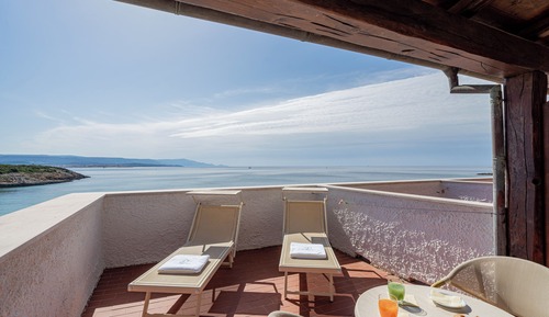 Habitación triple Deluxe, vistas al mar