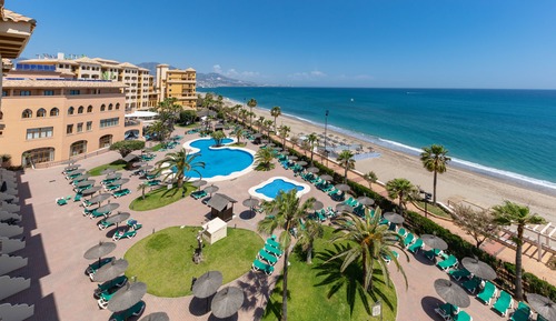 Suite junior, terraza, vistas al mar