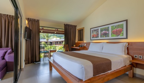 Habitación superior, vistas al mar