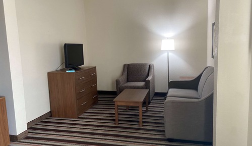 Suite, 2 camas dobles, no fumadores, frigorífico y microondas (Oversized Room)
