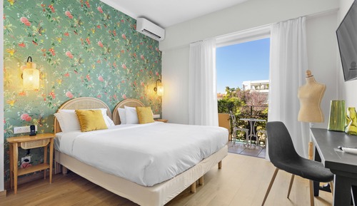 Habitación superior, balcón