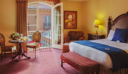 Habitación Premier, 1 cama de matrimonio grande, balcón, en la zona del patio