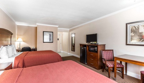 Habitación estándar, 2 camas de matrimonio, balcón