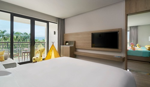 Habitación familiar, 1 cama doble, balcón