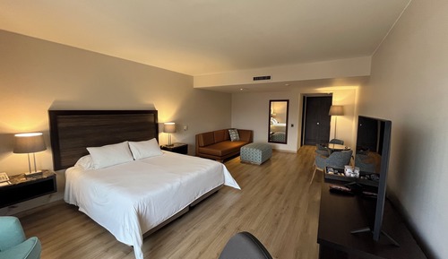 Suite junior, 1 cama de matrimonio grande con sofá cama