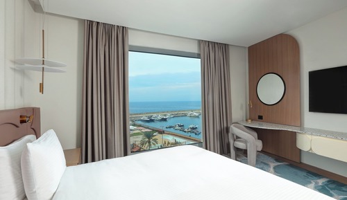Habitación Premium, 1 cama de matrimonio grande, vistas al mar