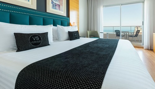 Habitación doble, vistas al mar