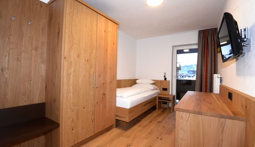 Habitación individual, balcón